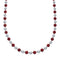 Native American Sterling Silver Coral Bead Necklace X11122